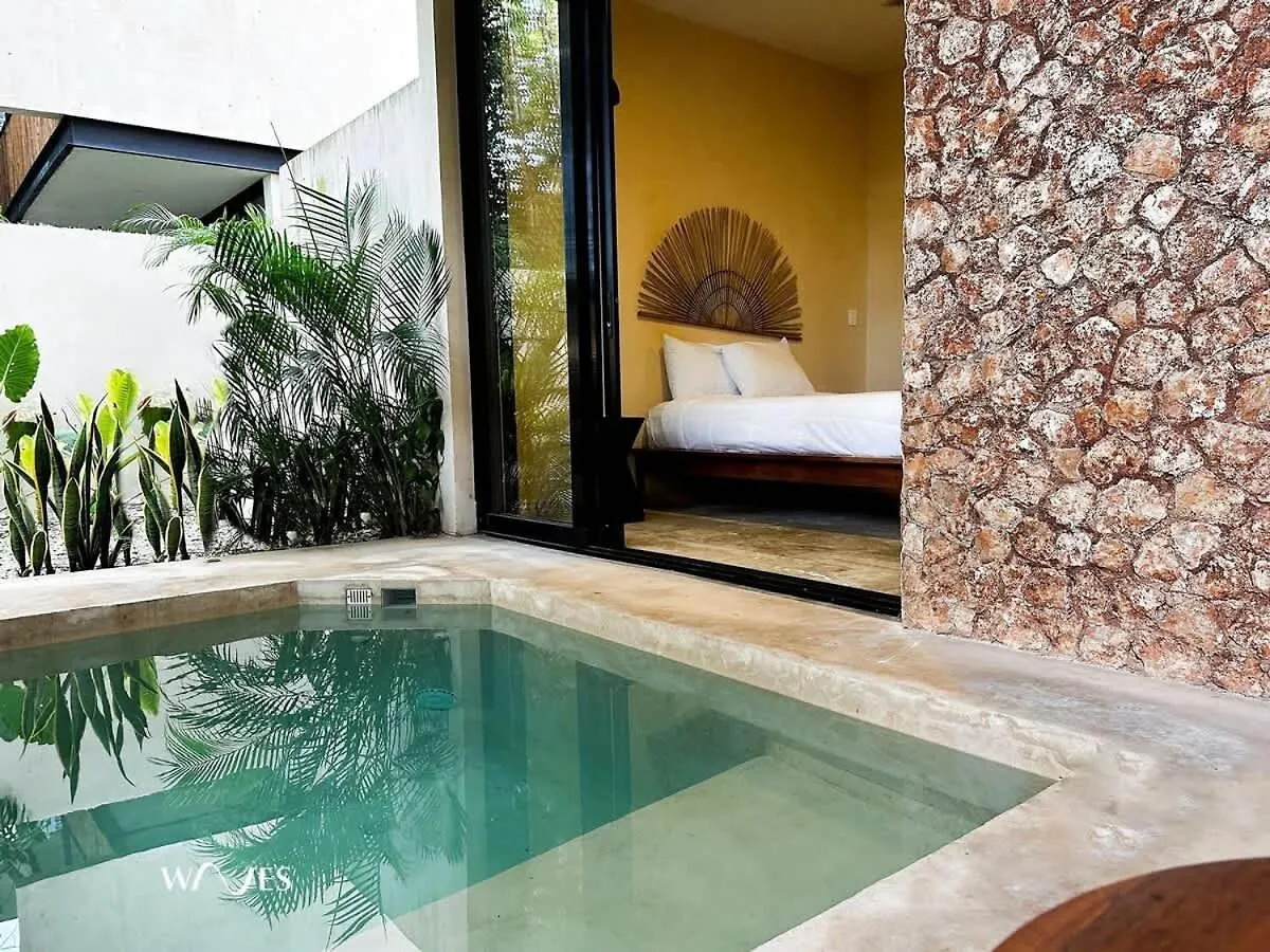 別荘 Spacious 2 Bedroom Apartment With Private Pool Top Amenities トゥルム