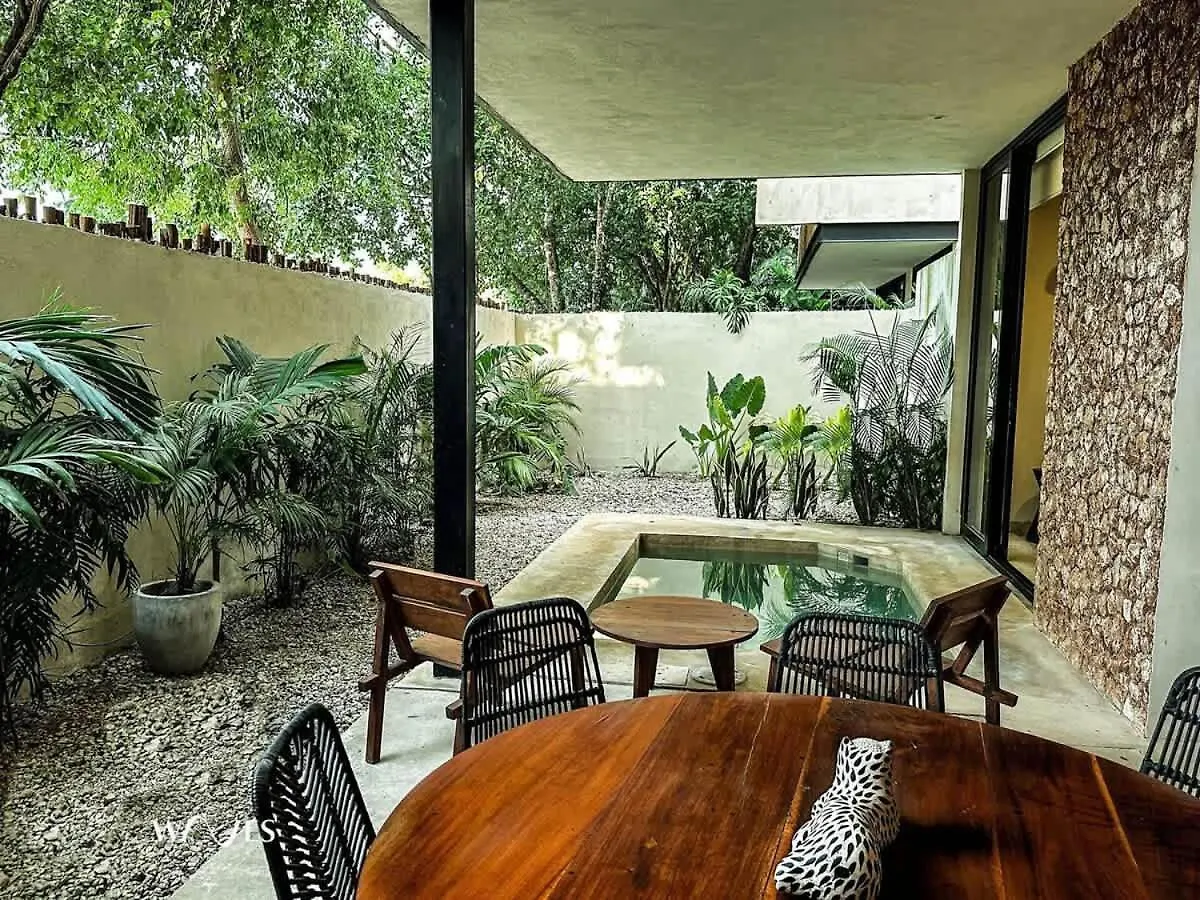 別荘 Spacious 2 Bedroom Apartment With Private Pool Top Amenities トゥルム メキシコ